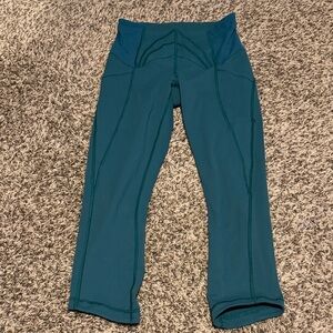 lululemon athletica Teal Leggings